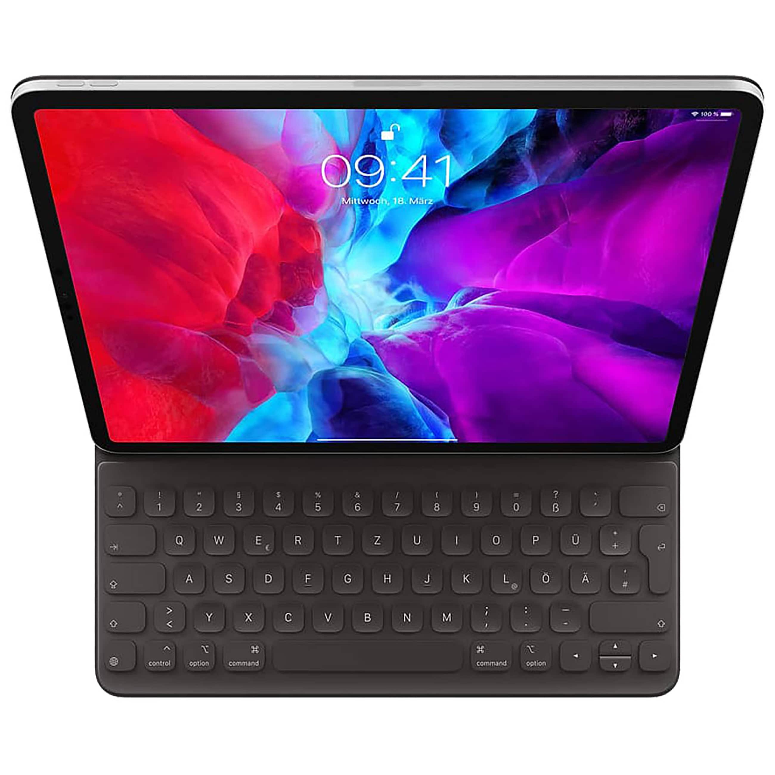 Smart Keyboard Folio für 11" iPad Pro (4. Generation) und 11" iPad Air (M2) - Schwarz - Gebraucht