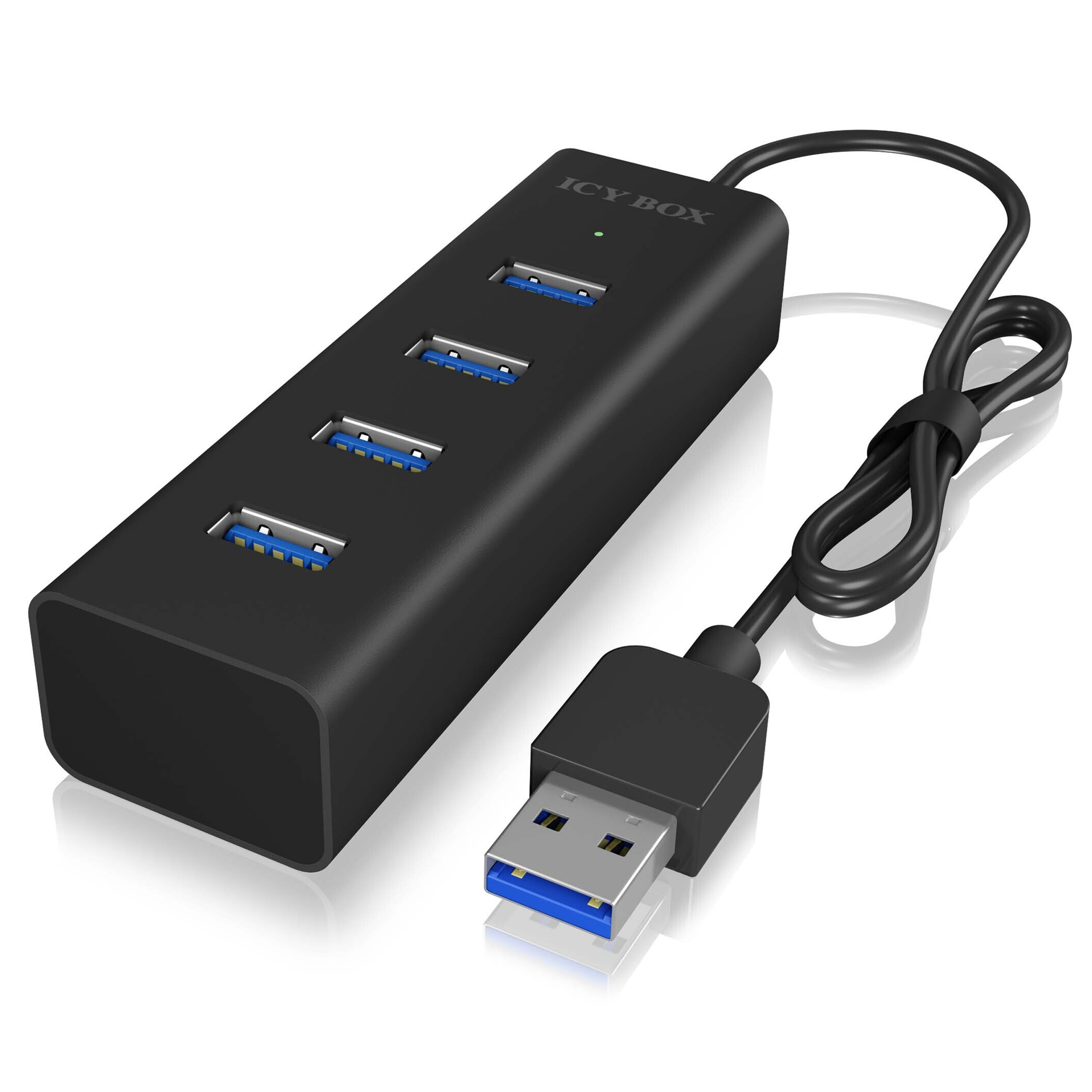 ICY BOX - USB-HUB - 4 x SuperSpeed USB 3.0