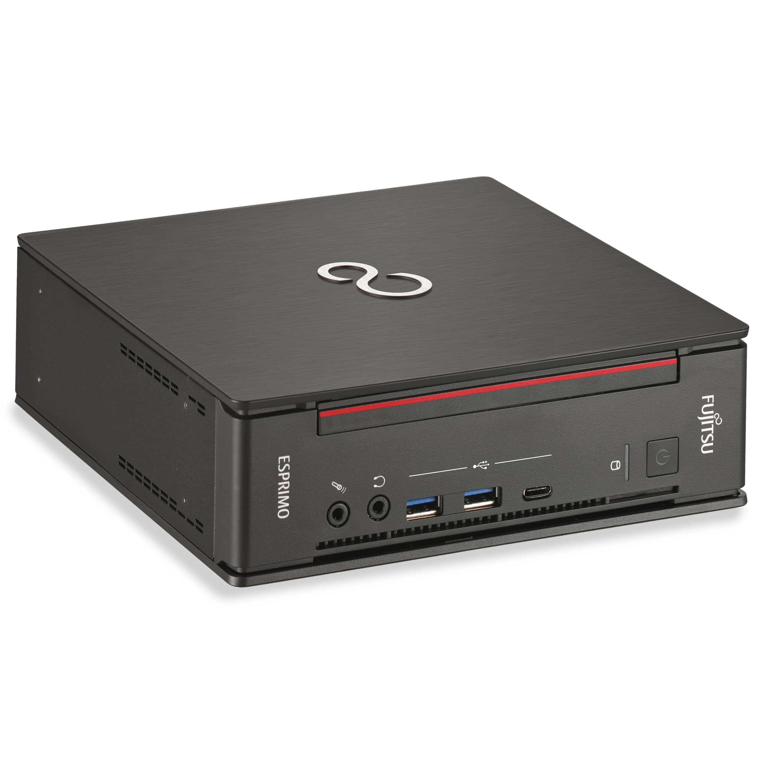 Fujitsu Esprimo Q957 - Mini-PC - Intel Core i5 7500T @ 2,7 GHz - 8 GB DDR4 - 250 GB SSD - ohne Laufwerk - Windows 10 Professional